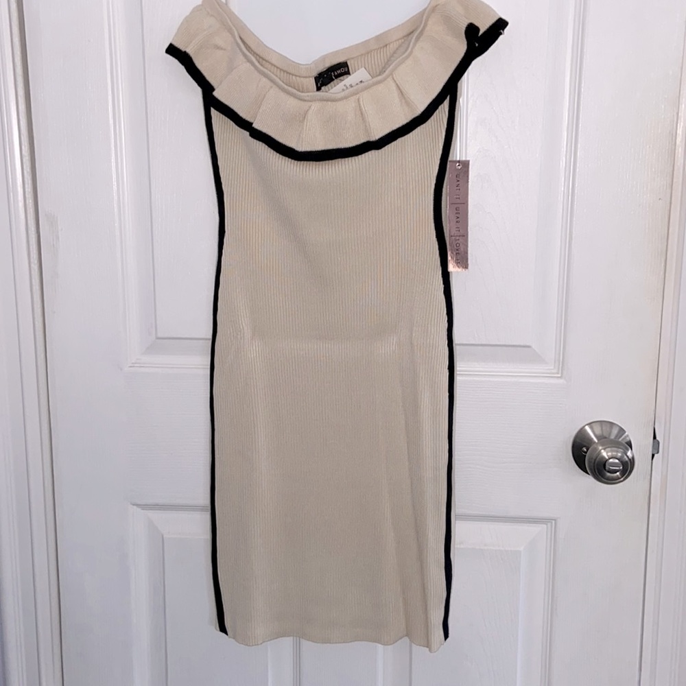 Strapless Knit Dress
